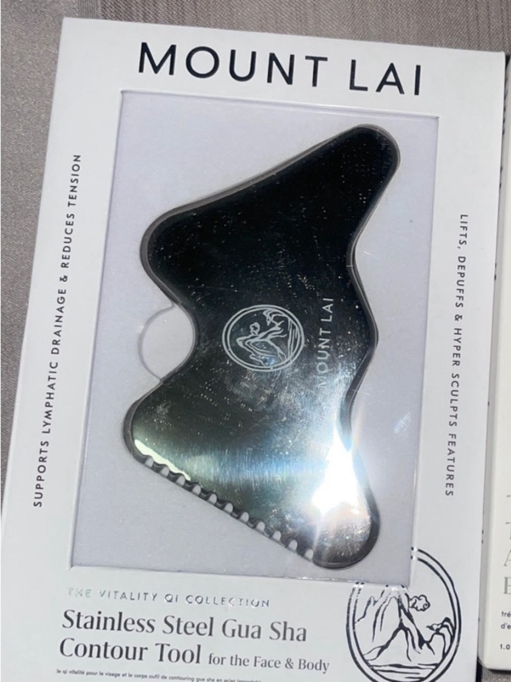 Mount Lai Stainless Steel Gua Sha